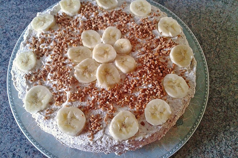 Bananen-Sahne-Kuchen