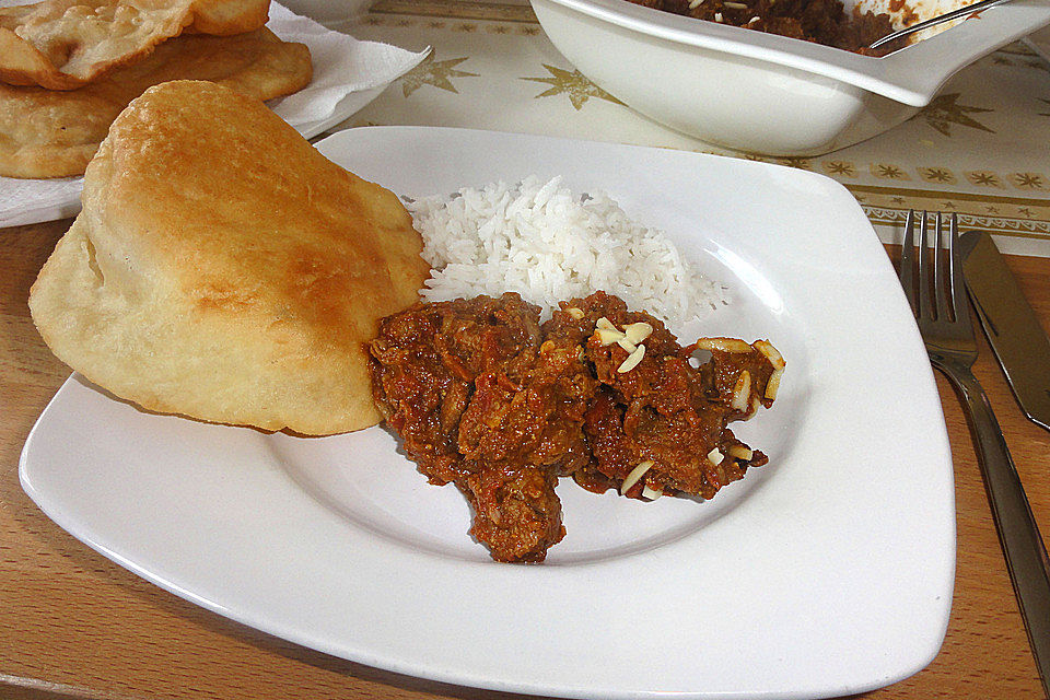 Rotes Lammcurry