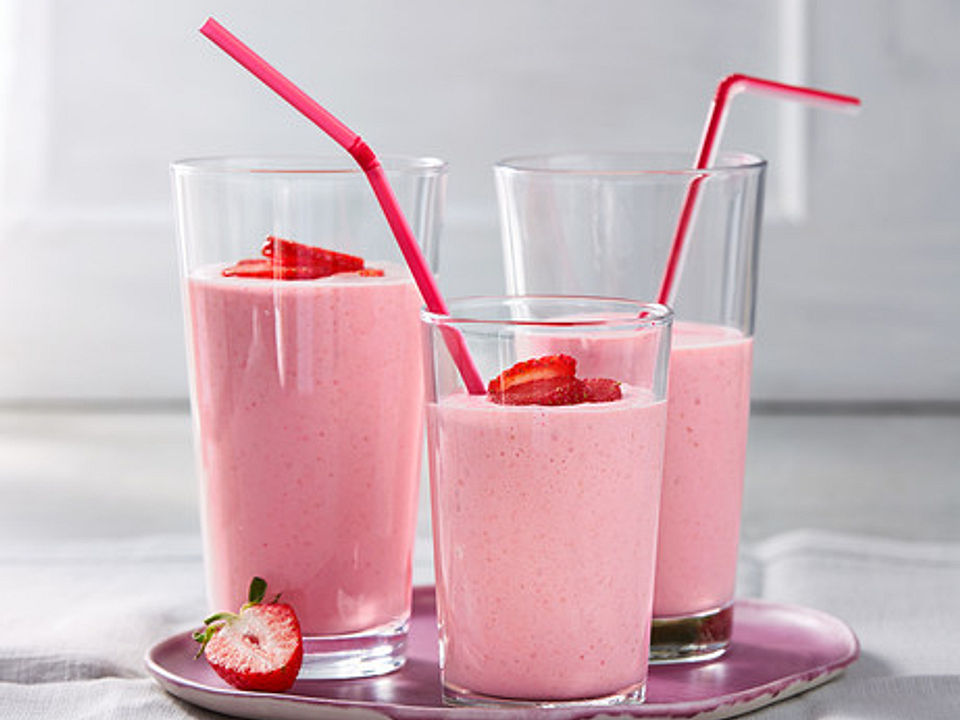 Erdbeer - Milchshake von susannemsb| Chefkoch