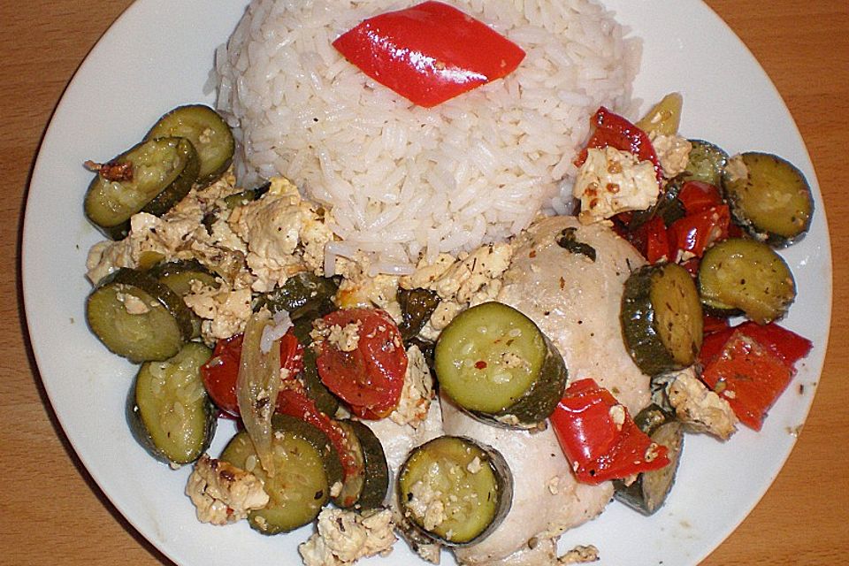 Hähnchenbrustfilet mediterran Hähnchenbrustfilet mediterran