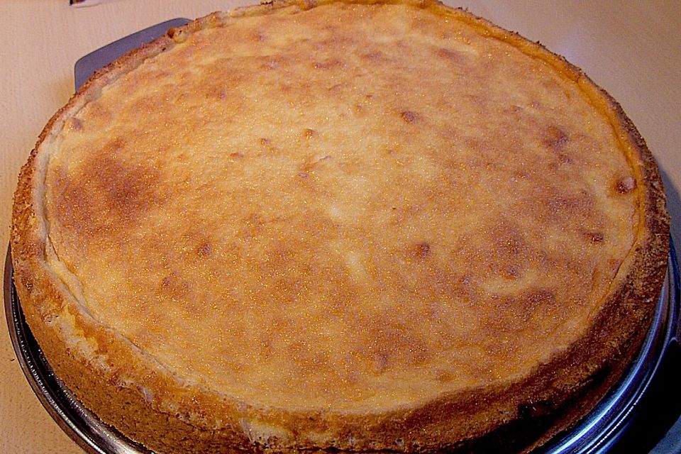 Pfirsichkuchen mit saftigem Guss