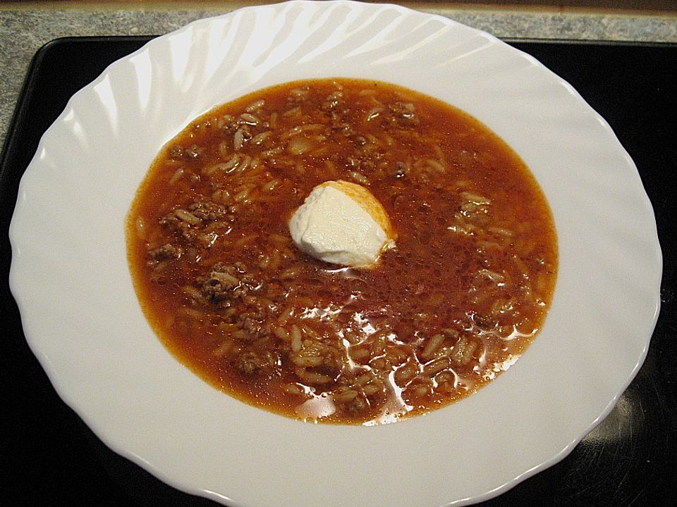 Tomatensuppe mit Hack von roterbaron83| Chefkoch Tomatensuppe mit Hack von roterbaron83| Chefkoch