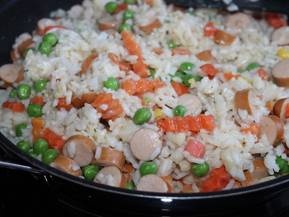 Schnelle Reispfanne von Melli129| Chefkoch