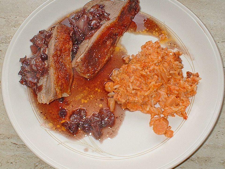 Paprikagänsebrust mit Speck - Käse - Kartoffel - Gratin von Karlbig ... Paprikagänsebrust mit Speck - Käse - Kartoffel - Gratin von Karlbig ...