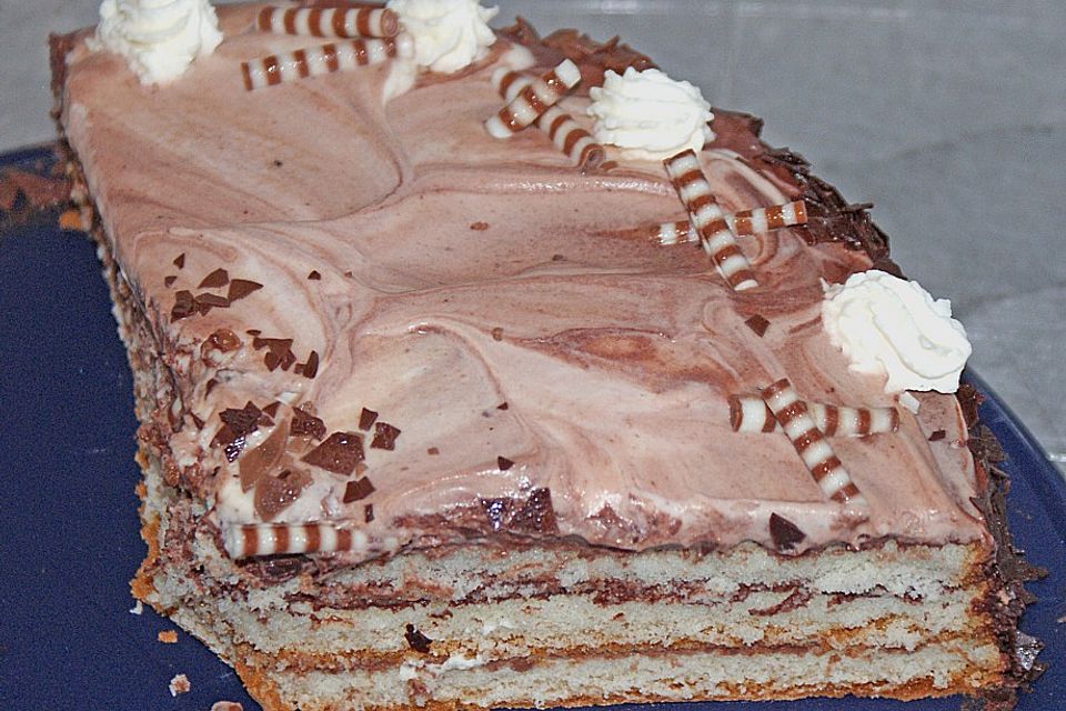 Schoko - Sahnetorte