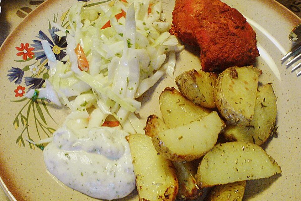 Einfaches Tandoori Chicken