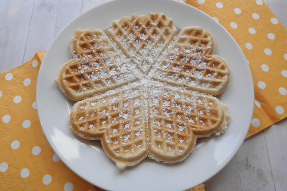 Leckere einfache Waffeln