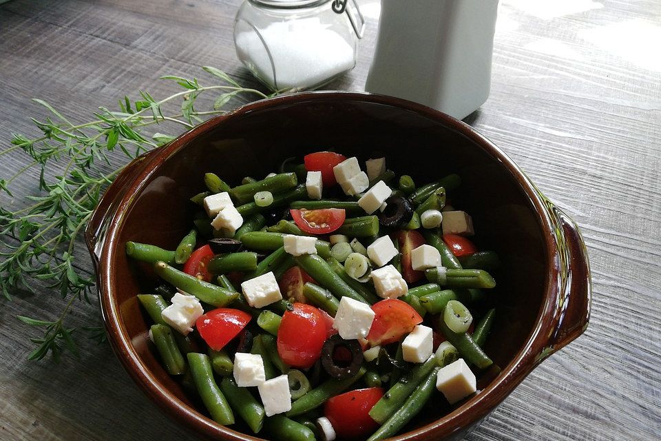 Bohnensalat griechisch