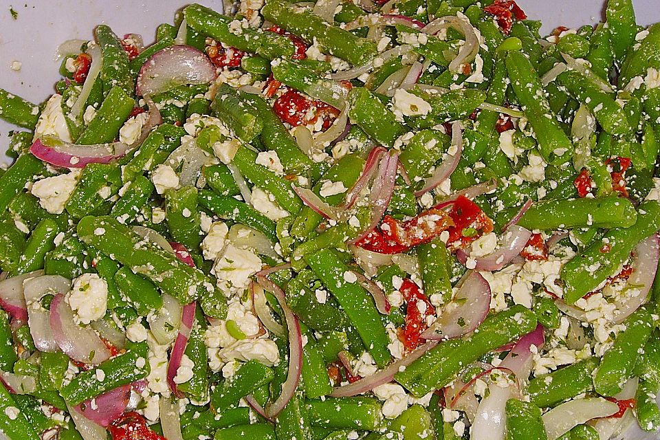 Bohnensalat griechisch