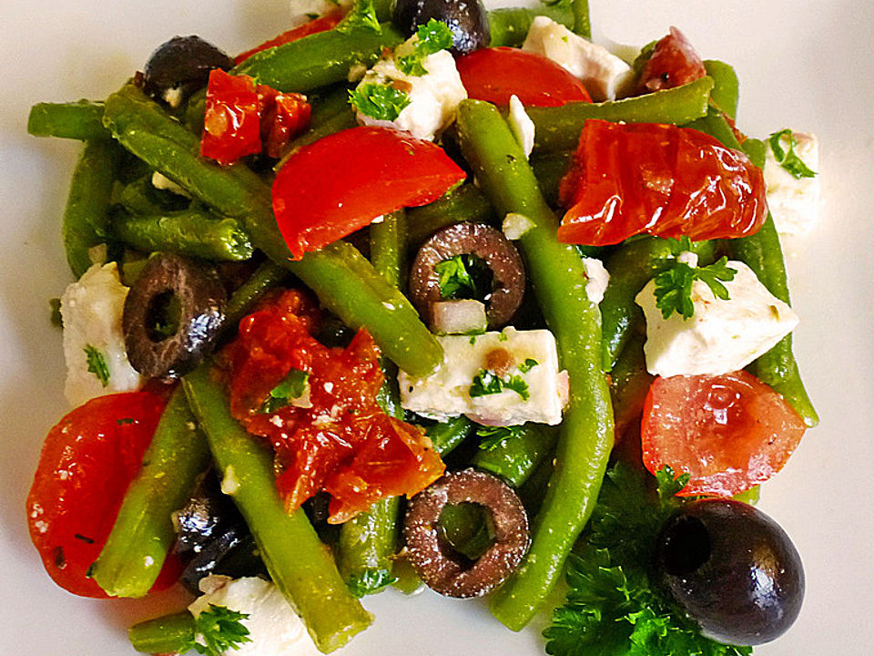 Bohnensalat griechisch von rotessternchen | Chefkoch