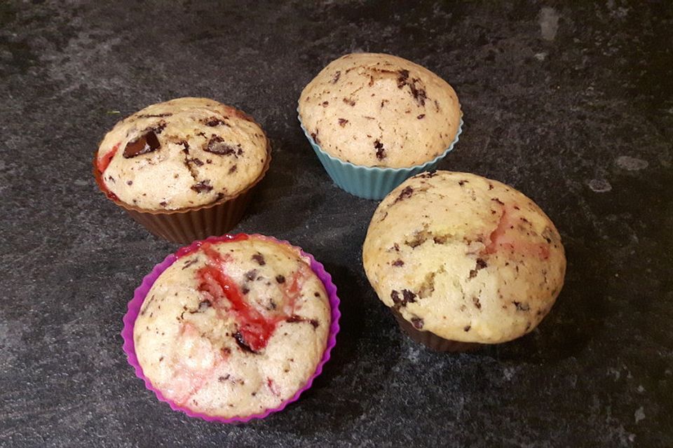 Erdbeer - Jogurt Muffins 2