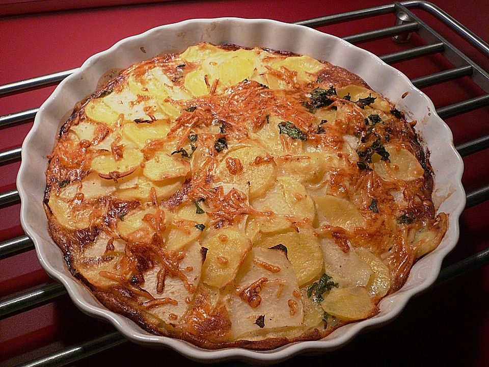 Kartoffel - Kohlrabi Gratin von Bezwinger| Chefkoch