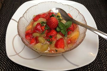 Rhabarber - Erdbeer - Kompott