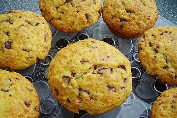 Orangen - Schoko - Muffins