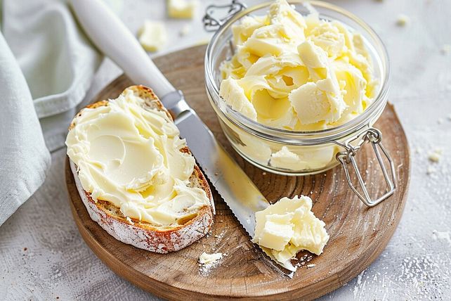 Butter selber machen (aus Sahne) - einfach & schnell Butter selber machen (aus Sahne) - einfach & schnell