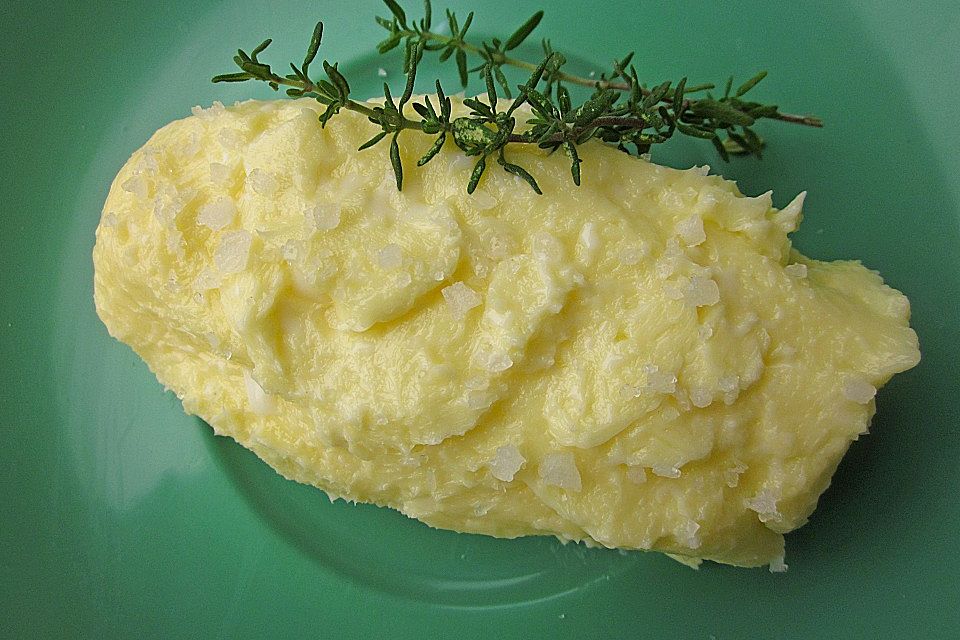 Selbstgemachte Butter