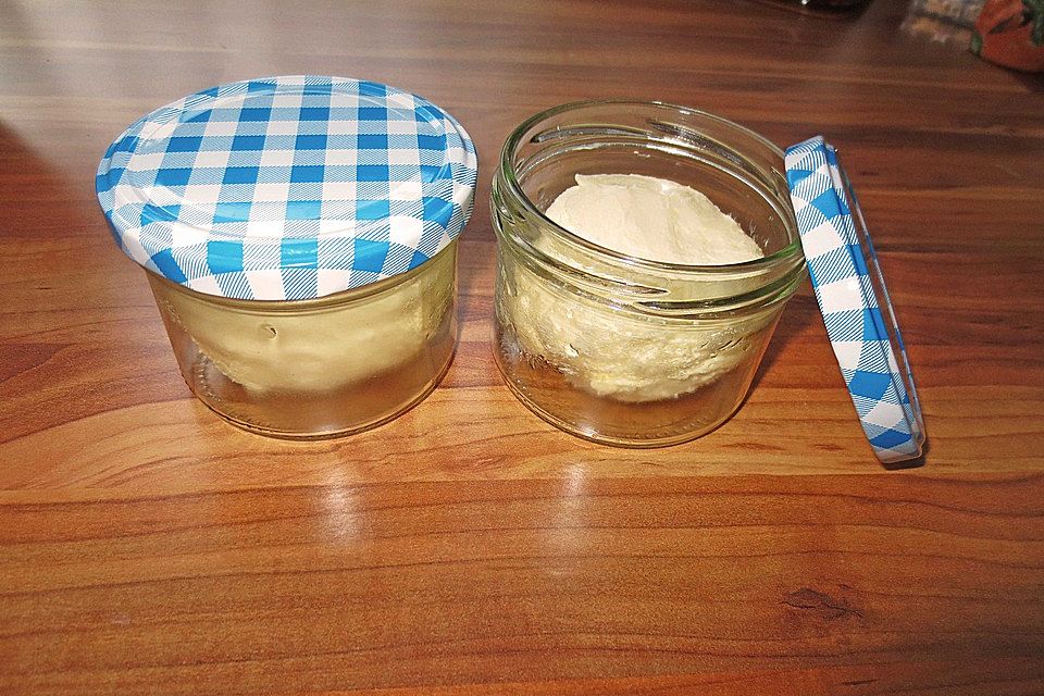 Selbstgemachte Butter