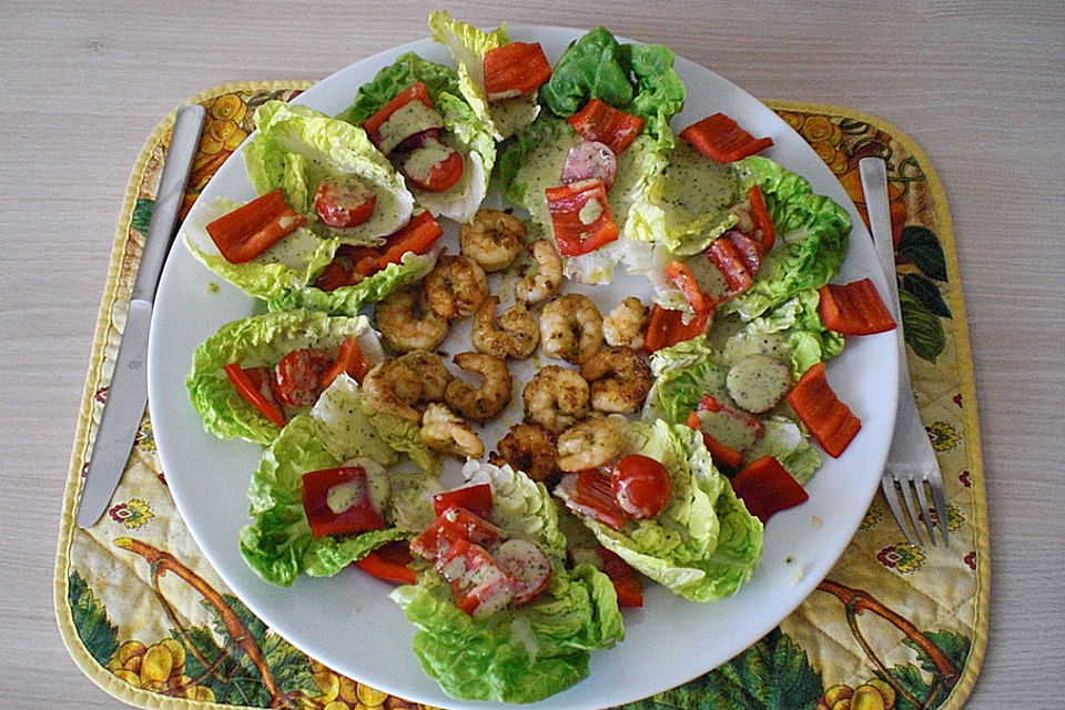 Garnelen - Salat