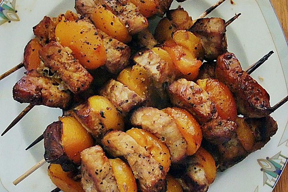 Aprikosenspieß Aprikosenspieß