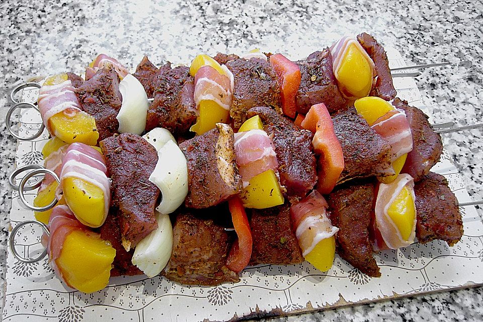 Aprikosenspieß Aprikosenspieß