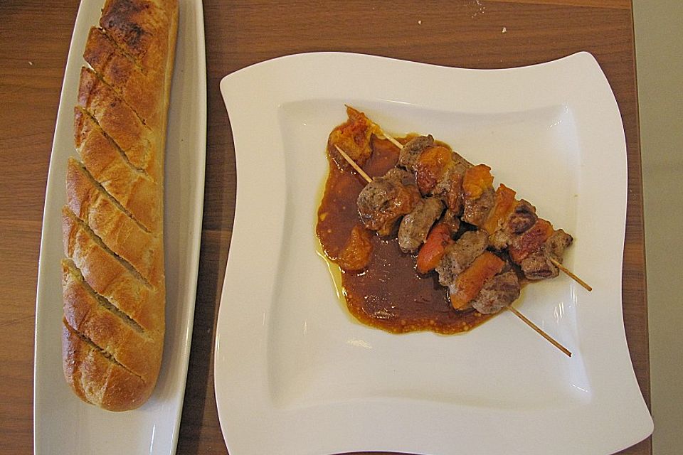Aprikosenspieß Aprikosenspieß
