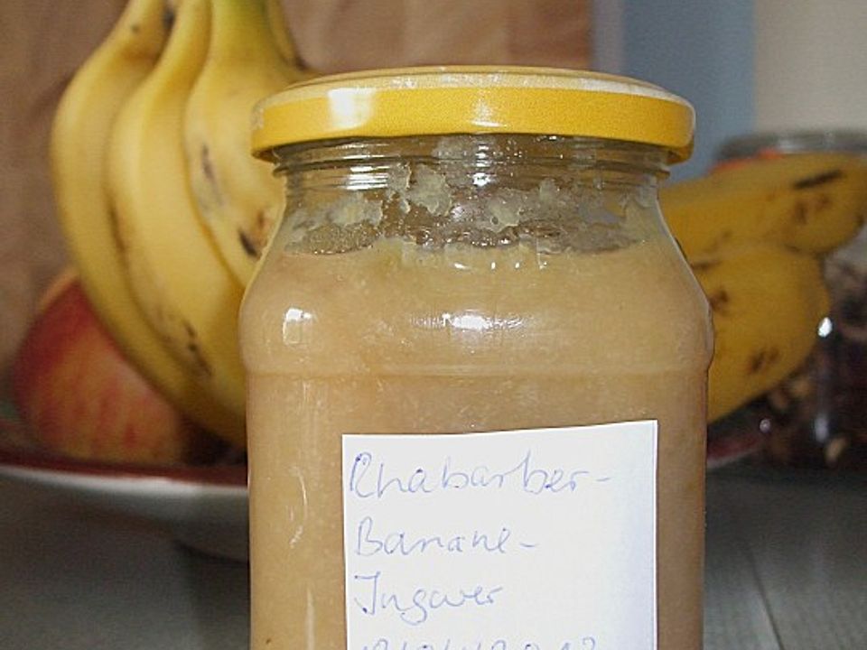 Bananen - Rhabarber - Marmelade von feuermohn | Chefkoch