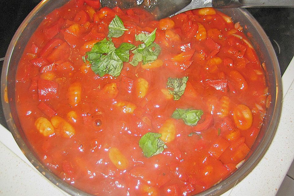 Gnocchi mit Tomaten - Paprika - Gemüse