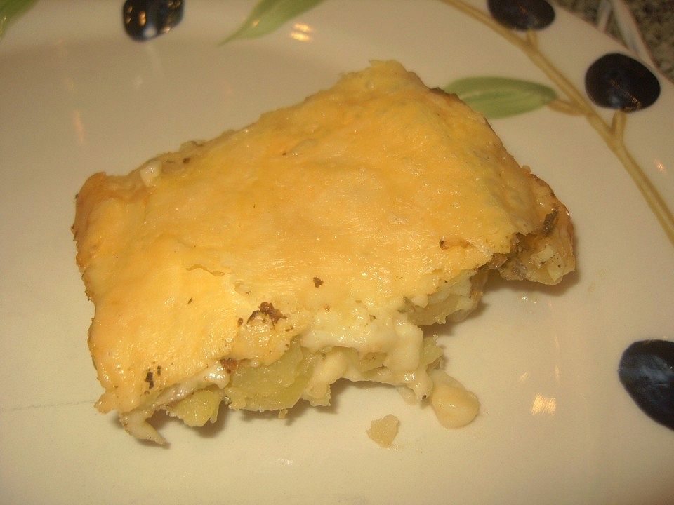 Kartoffelgratin mit Knoblauch und Zwiebeln - Kochen Gut | kochengut.de