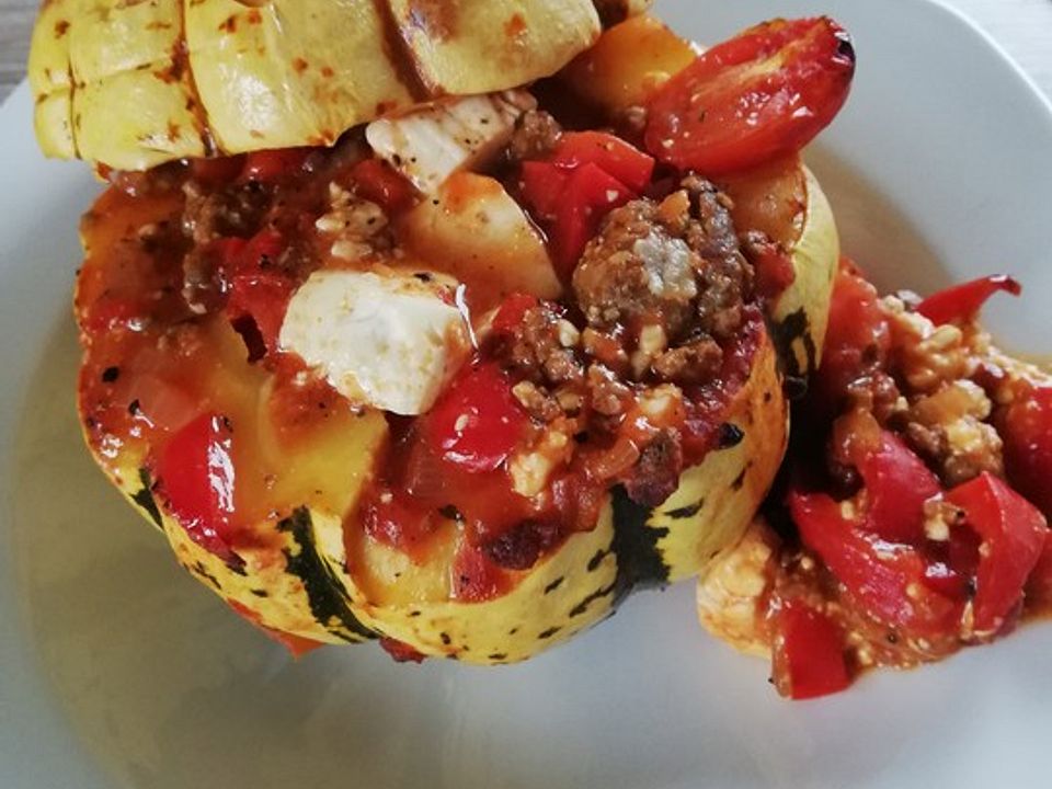 Gefüllte Mini - Kürbisse aus dem Ofen von jesusfreak| Chefkoch