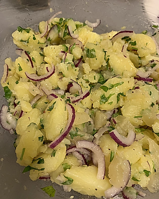 Türkischer Kartoffelsalat ohne Mayo
