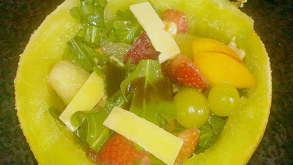 Pikanter Obstsalat von Essenfassen Pikanter Obstsalat von Essenfassen