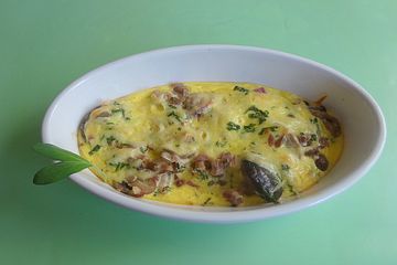 Mischpilze mit Käse