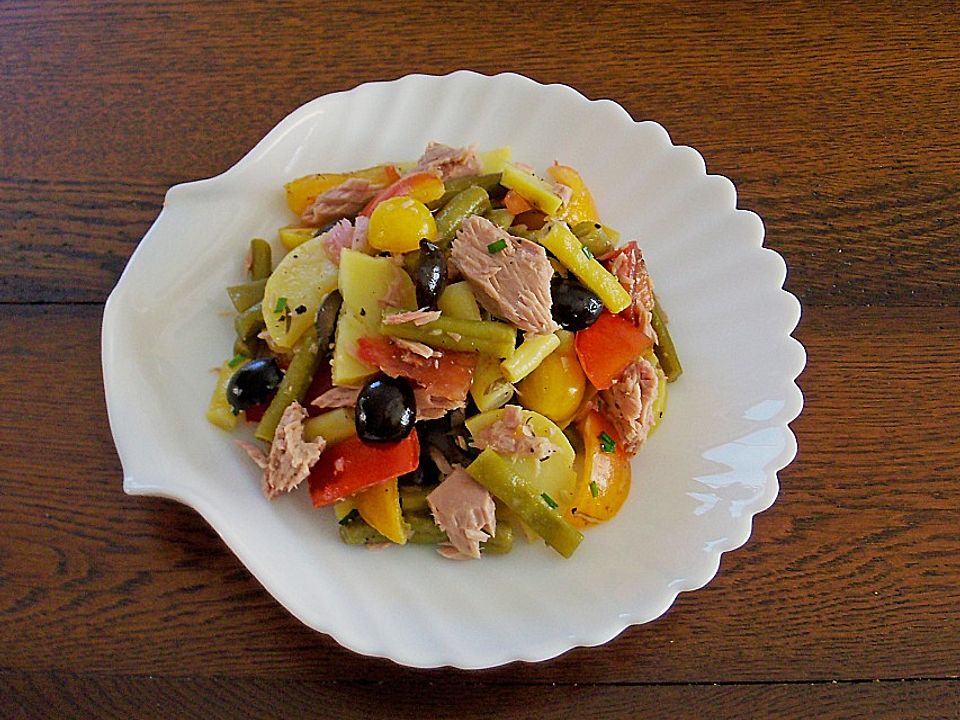 Bohnensalat mit Thunfisch von heimwerkerkönig| Chefkoch