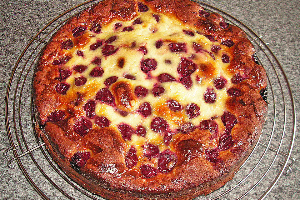 Kirschkuchen mit Rahm Kirschkuchen mit Rahm