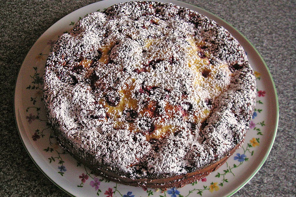 Kirschkuchen mit Rahm Kirschkuchen mit Rahm