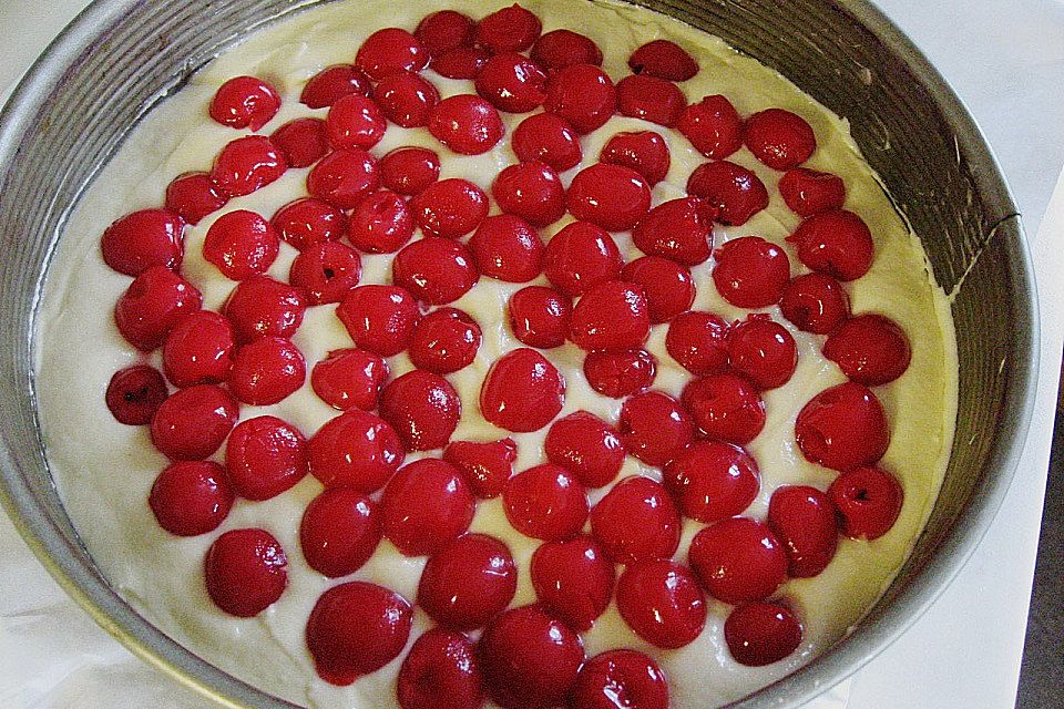 Kirschkuchen mit Rahm Kirschkuchen mit Rahm