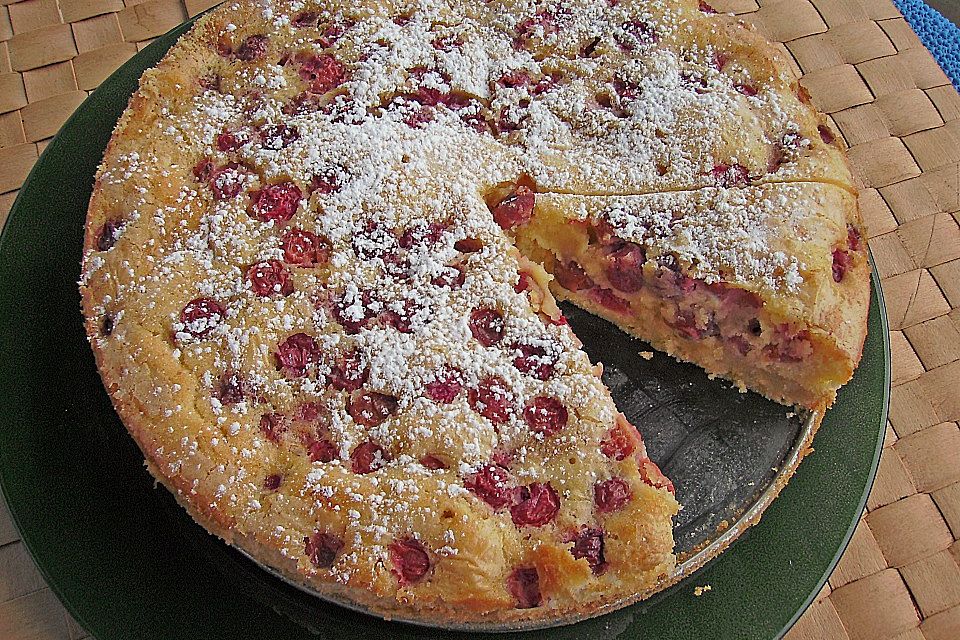Kirschkuchen mit Rahm Kirschkuchen mit Rahm