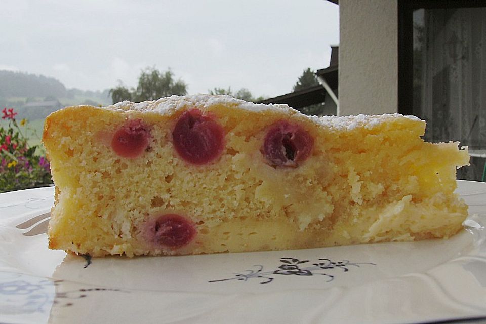 Kirschkuchen mit Rahm Kirschkuchen mit Rahm