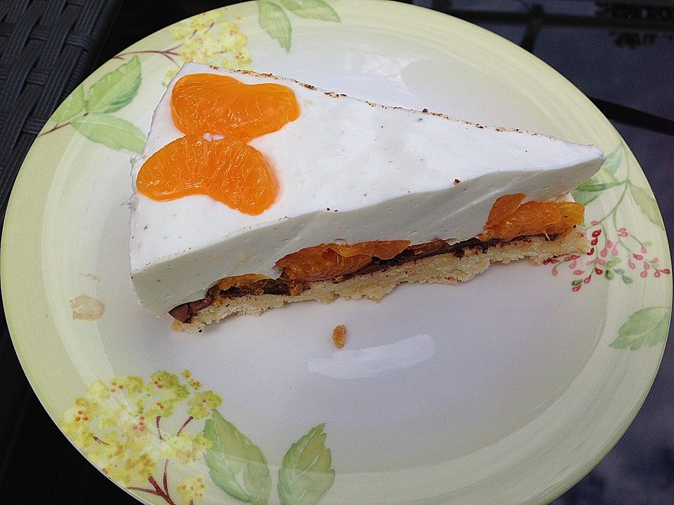 Quark - Joghurt - Sahne - Torte mit Mandarinen von menoja| Chefkoch