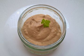 Honey - Mustard - Sauce für Salate oder Sandwiches