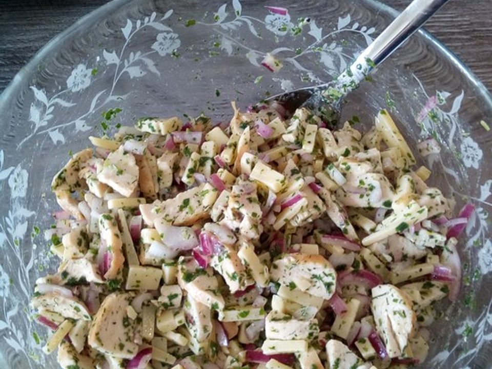 Käse - Geflügel - Salat von heimwerkerkönig| Chefkoch