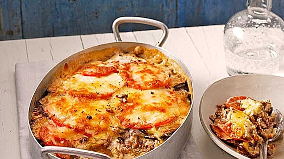Moussaka kretische Art von corle
