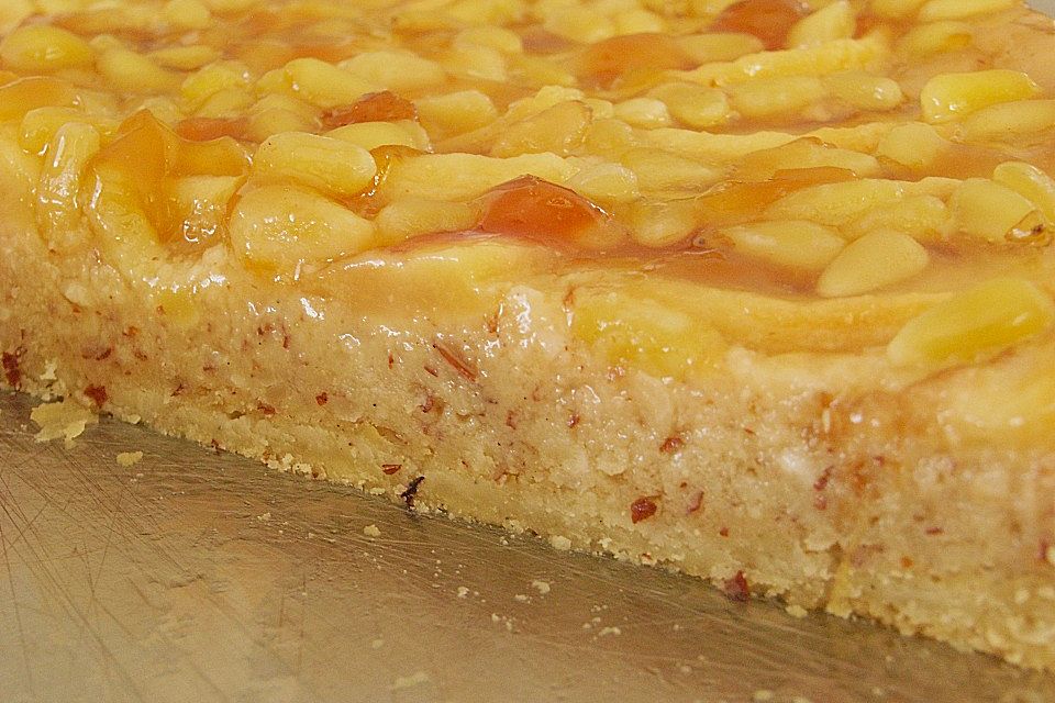 Amaretto - Pfirsich - Kuchen