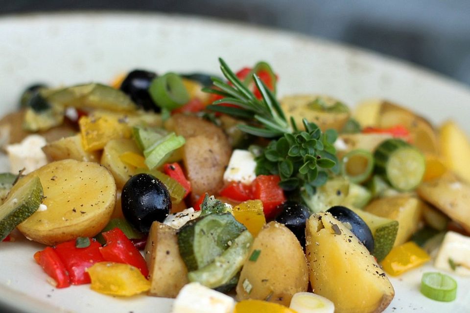 Korsische Kartoffelpfanne Korsische Kartoffelpfanne