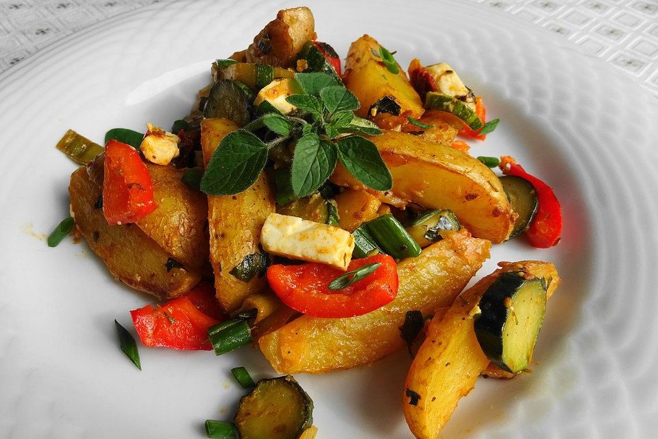 Korsische Kartoffelpfanne Korsische Kartoffelpfanne