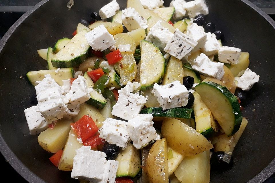 Korsische Kartoffelpfanne Korsische Kartoffelpfanne