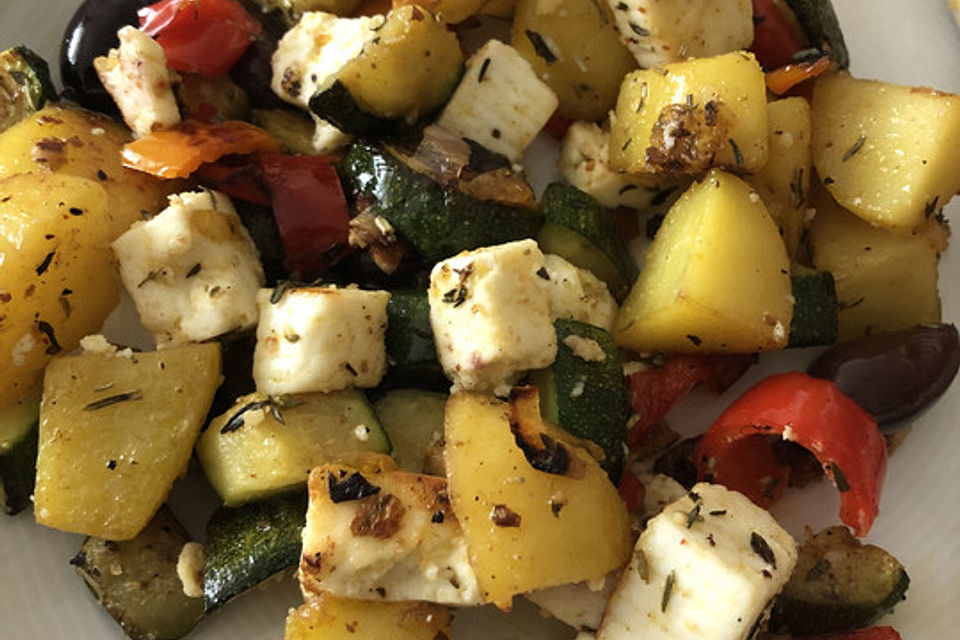 Korsische Kartoffelpfanne Korsische Kartoffelpfanne