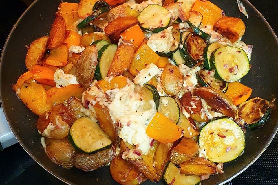 Korsische Kartoffelpfanne Korsische Kartoffelpfanne