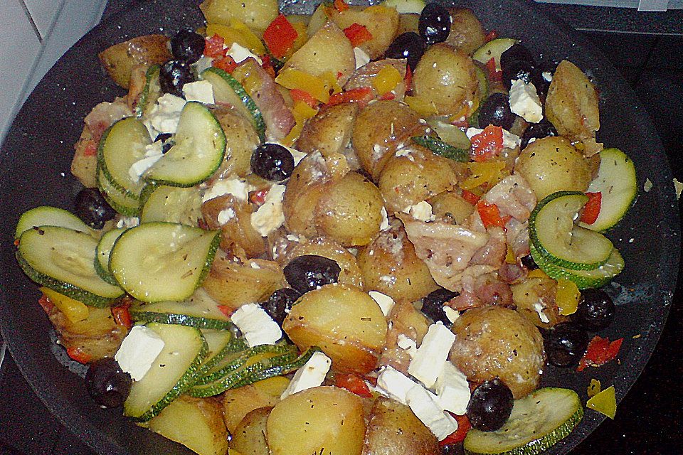 Korsische Kartoffelpfanne Korsische Kartoffelpfanne