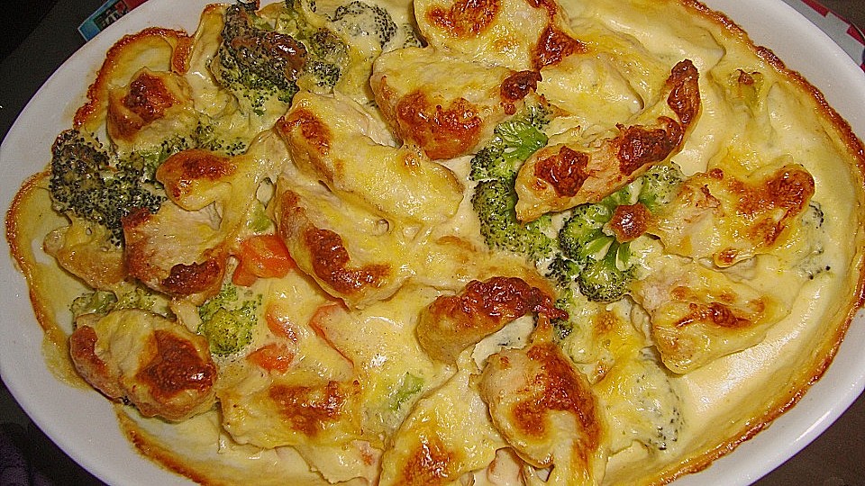 Hahnchen Gemuse Gratin Von Ollady Chefkoch 